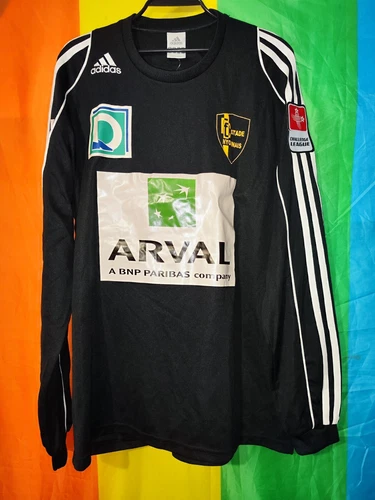 Adidas FC Stade Nyonnais longsleeved match football shirt #7 Sordet men size L