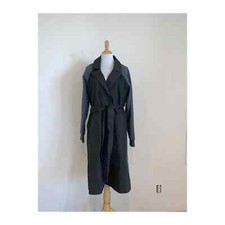Good American Two Tone Trench Coat Color Moss/grey Size 6 (3xl)