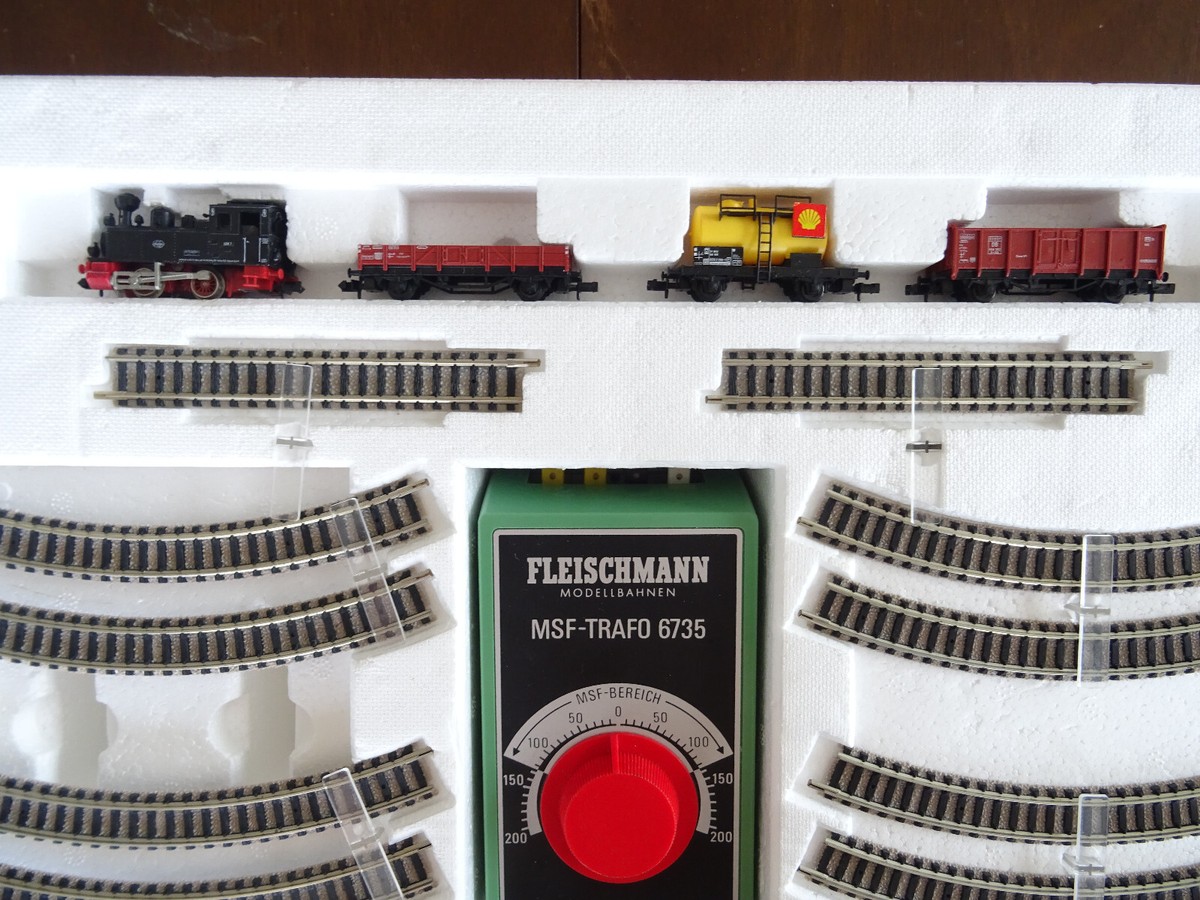 Lot De Trains électriques Fleischmann & Roco – Locomotives, Wagons, Rails – Époque 4 (occasion)