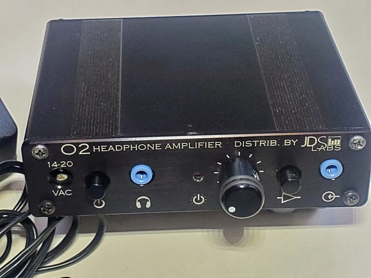 JDS Labs Objective2 Headphone Amp w Triad AC Adapter