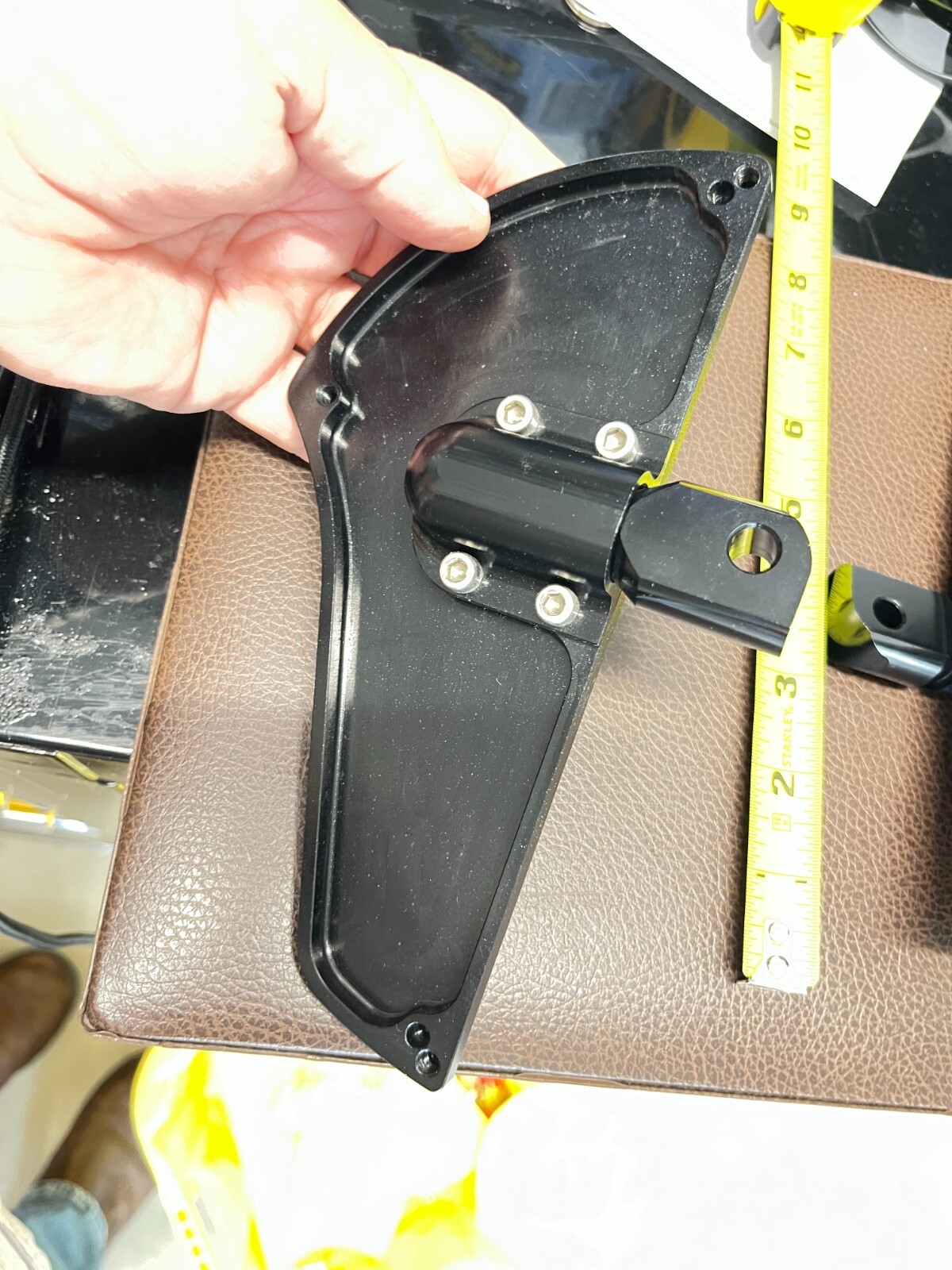 HCmotorku Motorcycle Passenger Footboards Foot Pegs Pedal Fit For Indian 