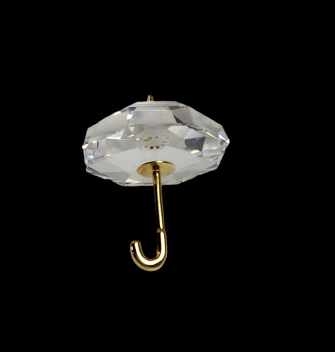 Swarovski Kristall Memories Regenschirm Figur Gold Akzente mit Box & Einsätzen - Bild 8 von 15