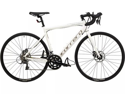 Carrera Virtuoso Mens Road Bike White Large Frame (Alt Pedals/No Tools)  A UK
