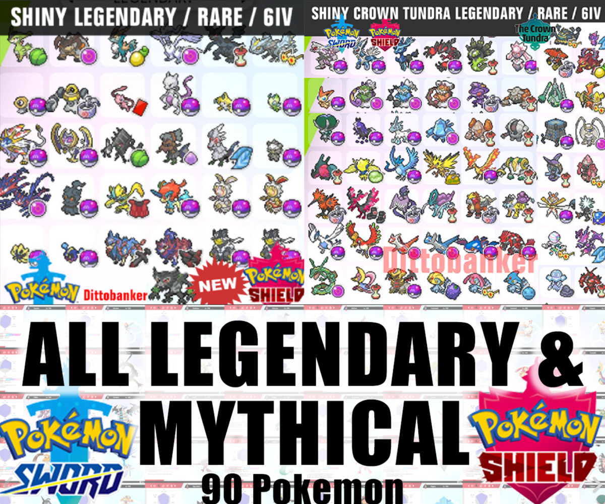 All 50 Mega Evolution Pokemon • Shiny, 6IVs, Battle-ready, Level