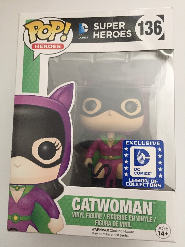 Funko Pop Heroes Legion Of Collectors Catwoman DC Comics #136