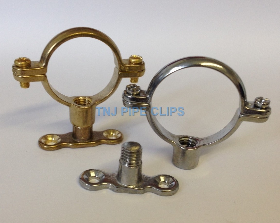 Brass Munsen Ring + Male Backplate all sizes or Chrome Plated Copper