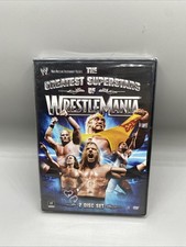 WWE - The Greatest Superstars of Wrestlemania (DVD, 2008, 2-Disc Set)