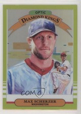 2019 Panini Donruss Optic Diamond Kings Lime Green Prizm Max Scherzer #17 0t2