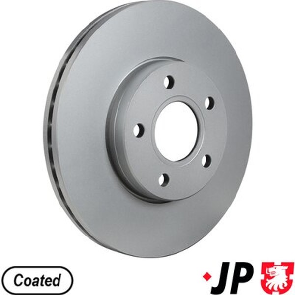 2X JP Group Bremsscheibe JP 1563104800 FüR S40 C70 MAX V50 Volvo C30 Focus Ford-image