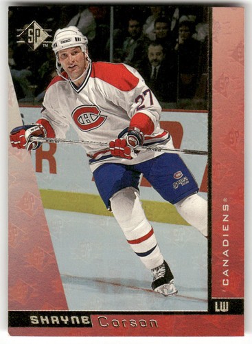 1996 SP Shayne Corson #84 card