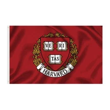 Harvard University Cambridge Massachusetts 3' by 5' Flag Fast Free Shipping