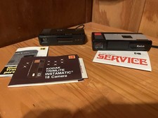 Kodak Trimlite Instamatic 18 pocket instamatic 20 cameras untested extras