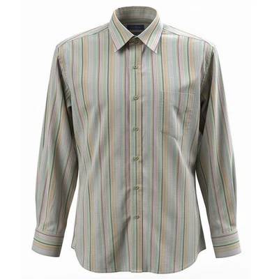 Robert Graham XL Multi Color Striped Button Up Shirt Mens Cotton - CJ - Image 1 of 4