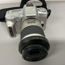 Konica Minolta Maxxum 50 Date AF 28-100 Auto Focus Lens 35mm SLR Camera. DR103