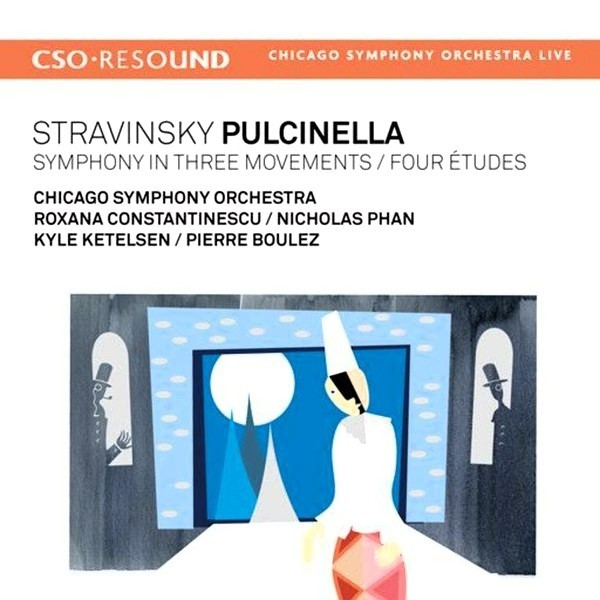 Stravinsky Pulcinella Pierre Boulez Chicago Symphony Orchestra Live SACD