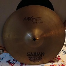 Sabian 12" AAX Metal Splash Cymbal.