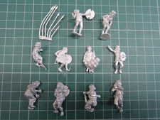10 x MADHIST BEJA DEAD AND WOUNDED 28mm INCL. PERRY MINIATURES SUDAN