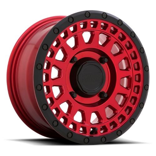 15x7 Black Rhino Parker UTV Candy Red W/Black Lip Wheel 4x137 (36mm)