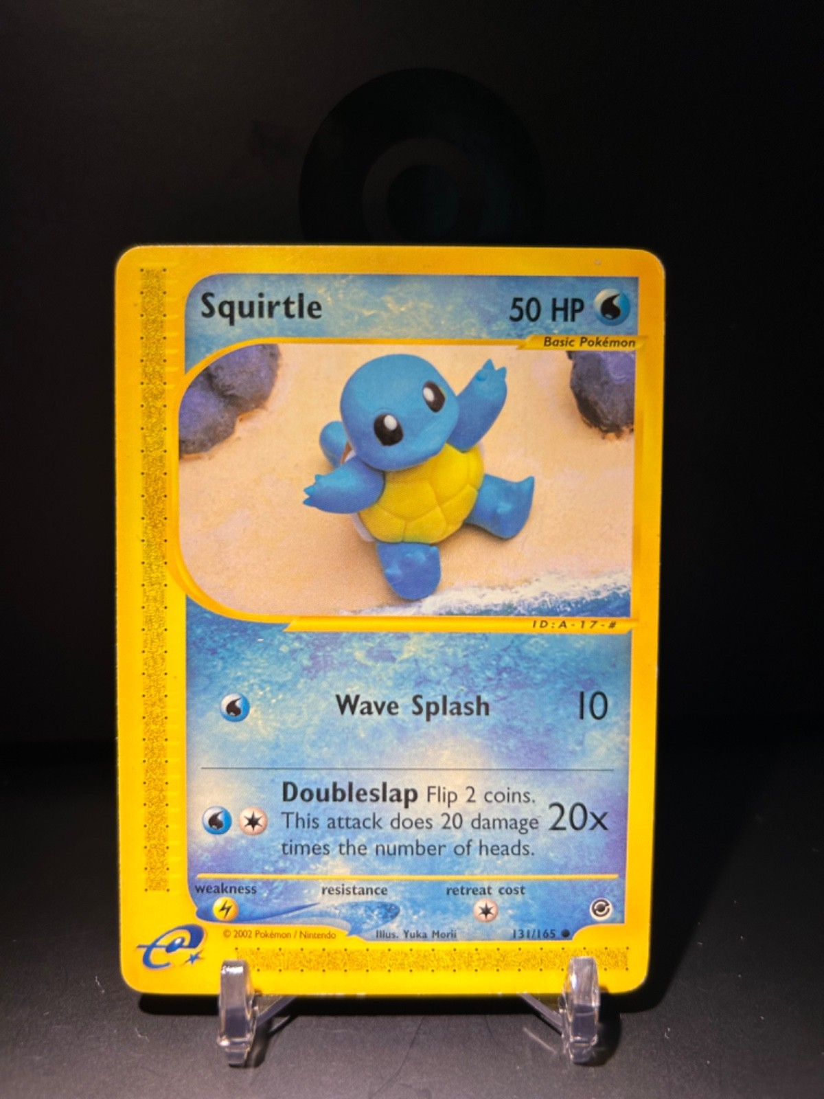 Squirtle 131/165 NM Expedition Non Holo E-Reader #131 2002 Pokemon TCG Vintage