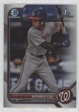 2022 Bowman Draft Chrome Refractor Brenner Cox #BDC-196 0q1p