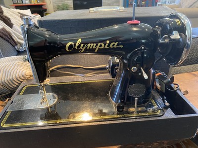 Vintage s  Olympia Sewing Machine In great Shape. Runs-read Description