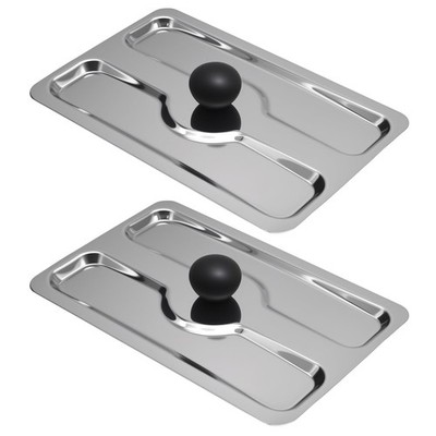 2 PCS Toaster Cover 2 Slice, Toaster Covers 2 Slice Wide Slot, Fits Most Stan...
