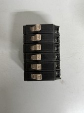 LOT OF 6 CH120 CHF120 Circuit Breakers Eaton Cutler-Hammer 20 Amp 1 Pole
