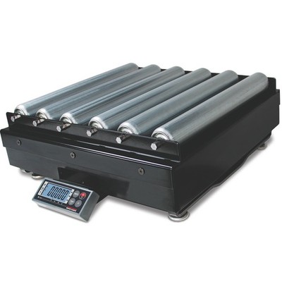 Rice Lake BP 1818-150S, Bench Scale w/ Roller Conveyor Platter 300lbx0.01lb NTEP