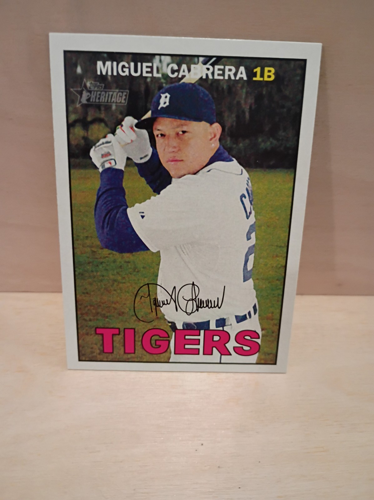 2016 Topps Heritage - Miguel Cabrera #478 SP Tigers