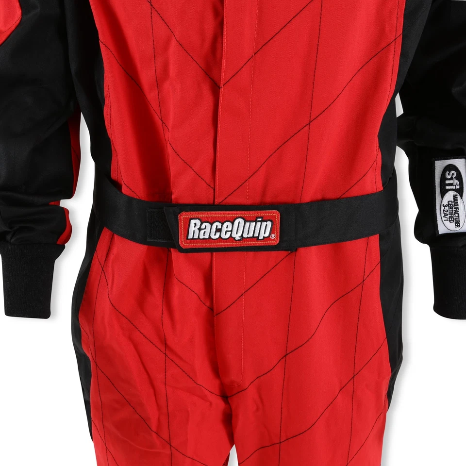 130914RQP RaceQuip One Piece Single Layer Fire Suit - Image 4 of 4