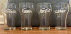 Set Of 4 Vintage Coca Cola Glasses