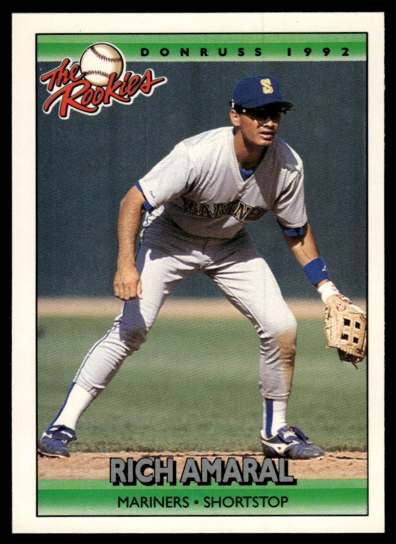 1992 Donruss The Rookies #3 Rich Amaral