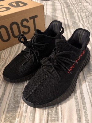 Adidas Yeezy Boost 350 V2 Breds Men s Side 8 1/2 US