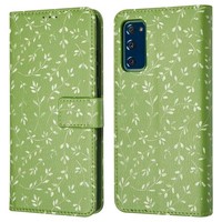 Imoshion Design KlapphüLle Samsung Galaxy S20 Fe - Green Flowers