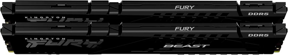 Kingston FURY Beast DDR5 64GB (2x32GB) 5600MT/s DDR5 CL40 DIMM Desktop Gaming Me - Image 2 of 4