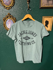 JACK & JONES Mens Graphic T-Shirt Top Large B...
