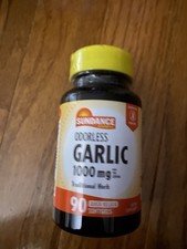 Sundance Vitamins Odorless Garlic Dietary Supplement Softgels 500 mg 90 Count