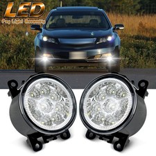 New Pair White Led Fog Lights Driving Bumper Lamps For Acura Tl 2012 2013 2014 New Pair White Led Fog Lights Driving Bumper Lamps For Acura Tl 2012 2013 2014