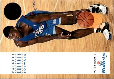 1993-94 SkyBox Calbert Cheaney Rookie Washington Bullets #191