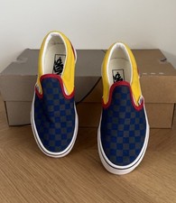 Vans Old Skool Lo Checkerboard Kids Sneakers - Size 1 Y