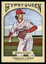 Bronson Arroyo 2011 Topps Gypsy Queen #195 Reds MLB READ FREE SHIP AutographDen