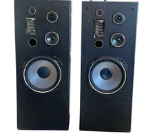 ONKYO Fusion SK-S71 12" 150 Watts 4 Way SPEAKERS ,Wood + Grill /Tested