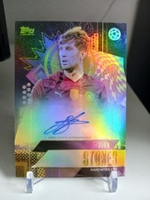 John Stones Auto 2024-25 Topps Gold UCC