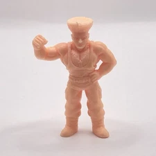 Street Fighter Guile Retro Vintage Eraser Rubber Doll Mini Figurine Animation JP