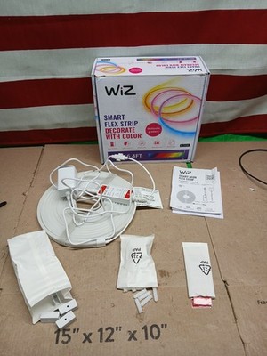 WiZ Connected Neon Smart Flex Strip   16.4 ft Two 8.2ft Strip.