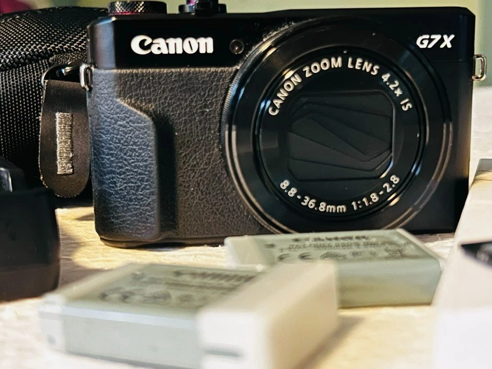 Canon PowerShot G7x Mark II 20.1MP Digital Camera 4.2x Optical Zoom Full-HD - Image 2 of 4