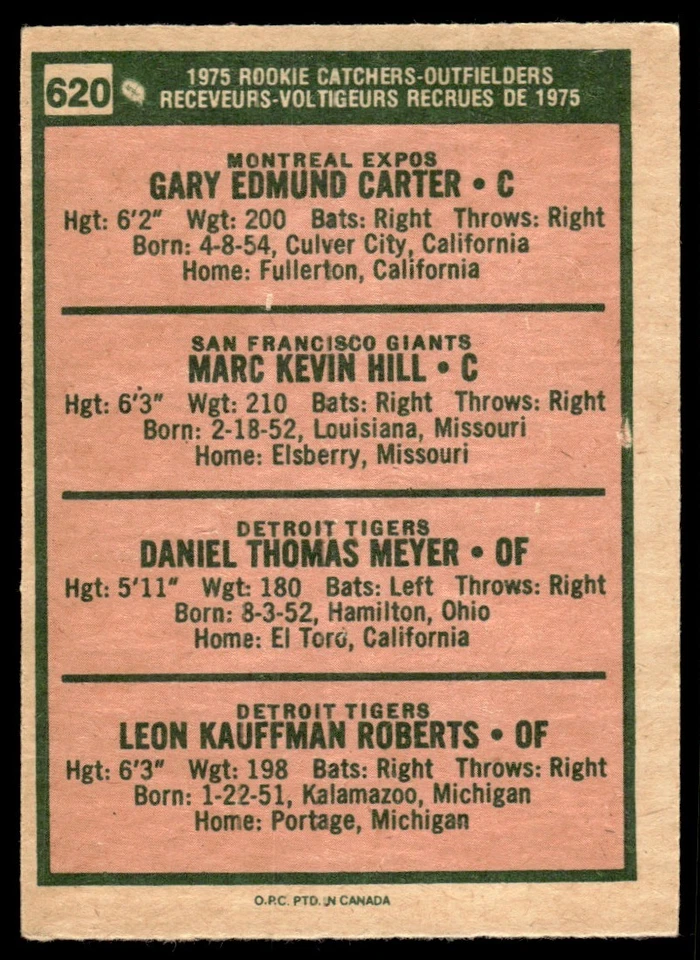 2004 Topps All-Time Fan Favorites GARY CARTER #620 - Image 2 of 2