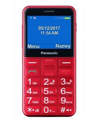 Panasonic Rosso Cellulare Senior Kx-Tu155 Funzione Sos - Immagine 4