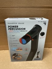 Sharper Image Power Percussion Hot  Cold Reach Percussion Massager.