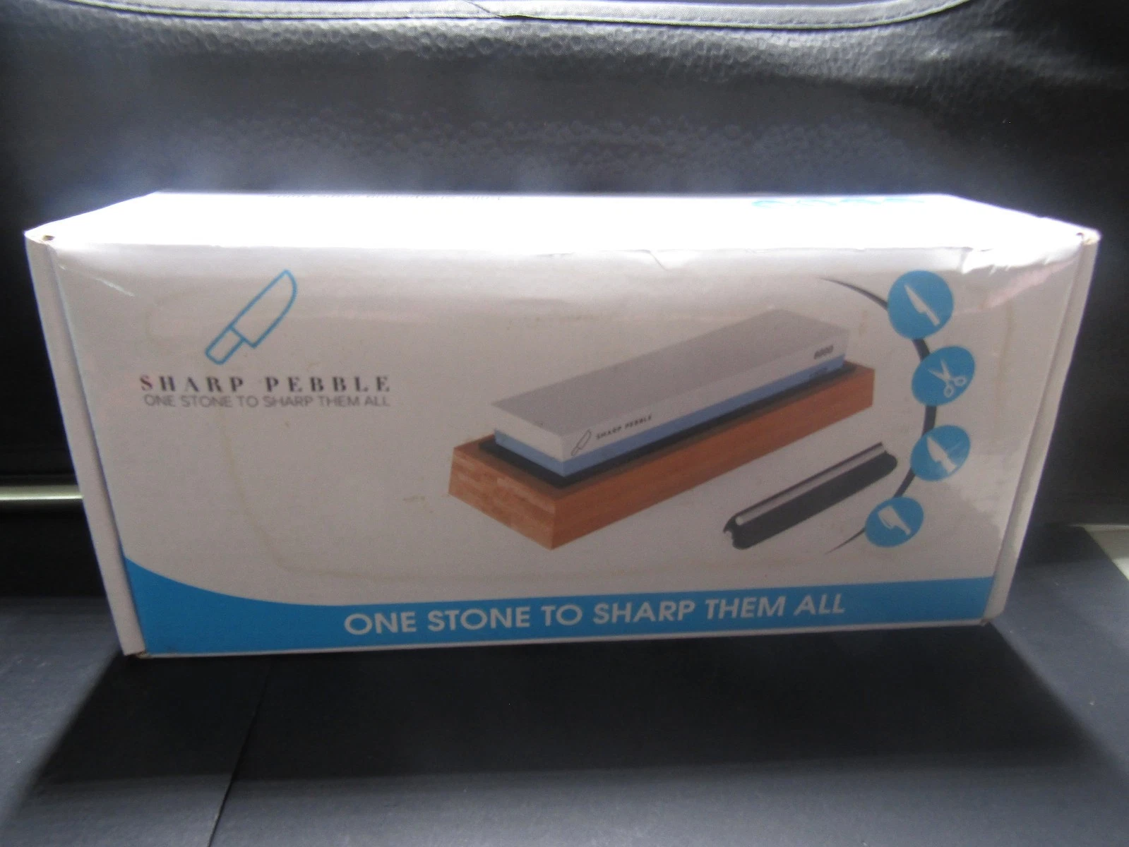 NEW Sharp Pebble One Stone To Sharp Them All , Sharpening Stone 1000/6000